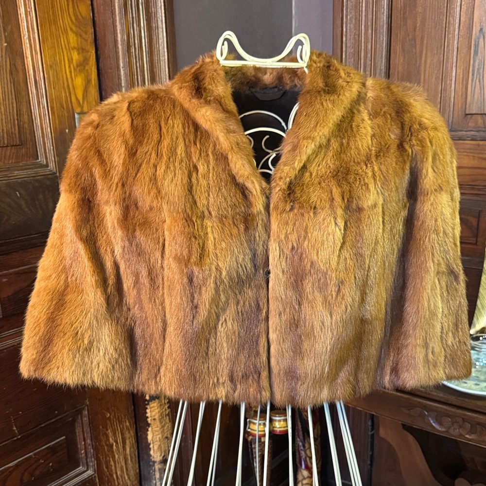 Elegant Red Fox Cape